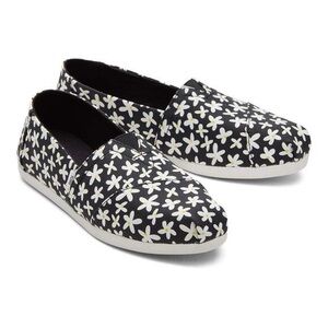🌸 NWOT TOMS Women's Alpargata Sun Daisies Flats